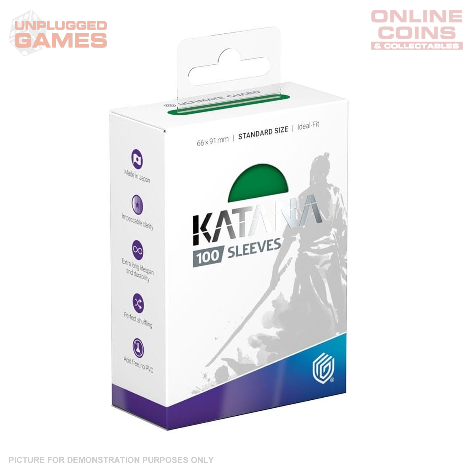 Ultimate Guard KATANA Sleeves - Jade Garden (Green)